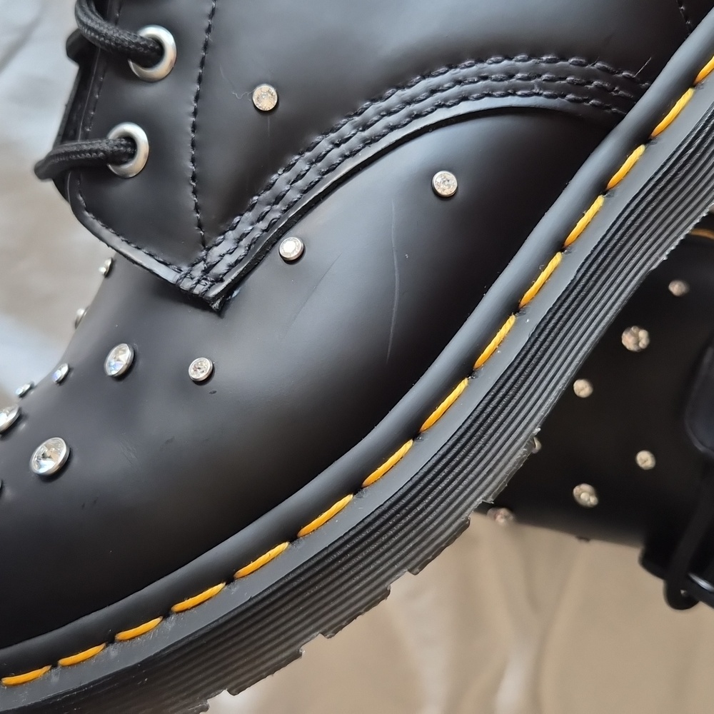 Doc Martens 1460 Swarovski Studded Boots - Picture 6 of 6